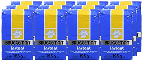 Bruggeman Instant Levadura - 12 Paquetes de 125 gr - Total: 1500 gr