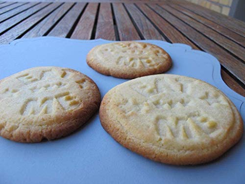 BWD Sellos de silicona para galletas, accesorios para hornear en el hogar, kit de moldes para tartas personalizados, molde de madera, corazón, comer, fabricado con amor