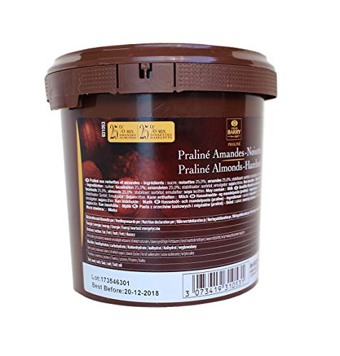 CACAO BARRY Praliné Amandes – avellanas 1 kg