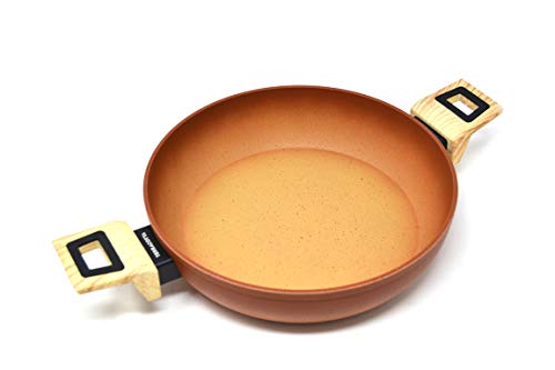 Cacerola Baja Amercook Terracotta con tapa 26 cm