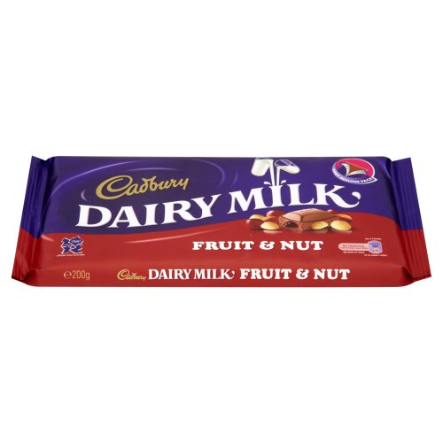 Cadbury Lácteos Frutas Y Leche De Tuerca (200g) (Paquete de 6)