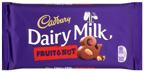 Cadbury Lácteos Frutas Y Leche De Tuerca (200g) (Paquete de 6)