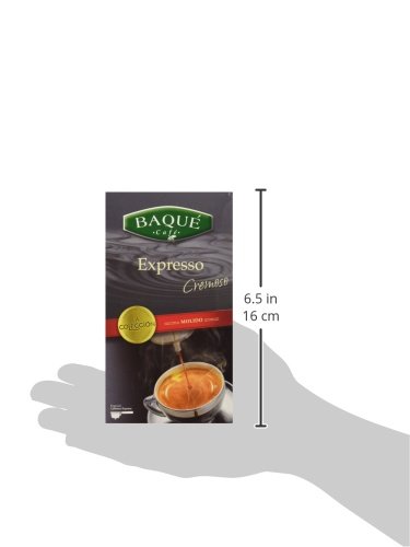 Cafés Baqué - Expresso Cremoso. Cafe Molido Expresso de Tueste Natural - 250 gr