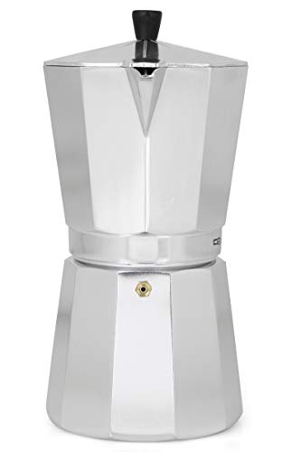 Cafetera italiana ORBEGOZO KF1200 | ORBEGOZO 12 tazas Vitro Gas Electrico