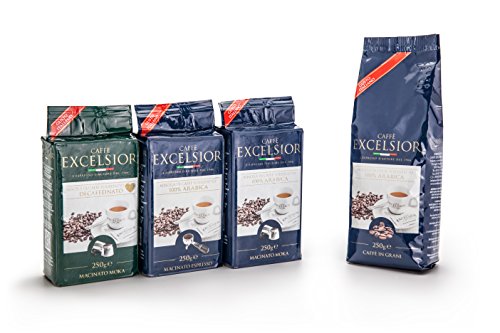 CAFFE' EXCELSIOR 100% ARABICA 250 GR. GRANI