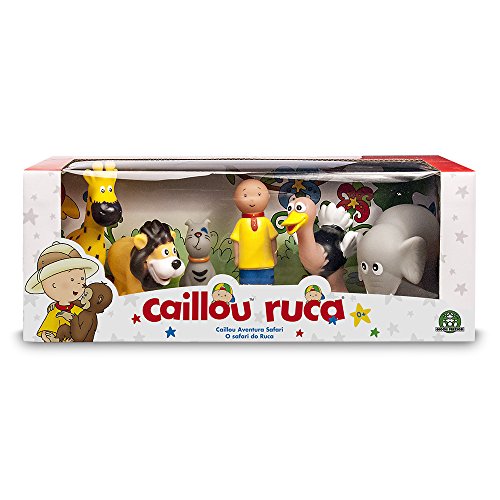 Caillou- Disney Aventura en Safari, Color, Unico (Giochi Preziosi Spagna CAL02000)