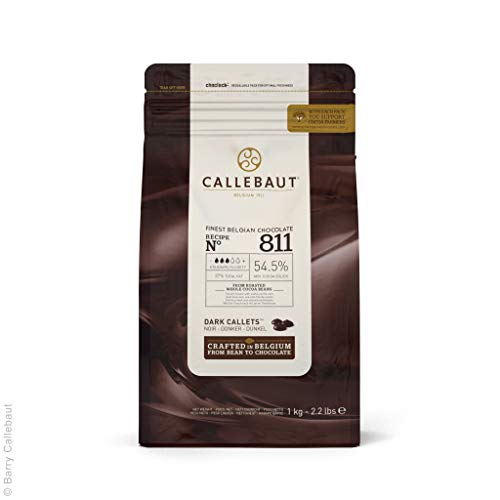 Callebaut 54% pepitas de Chocolate Negro (callets) 1kg