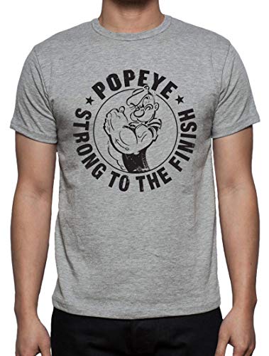 Camiseta de Hombre Popeye Espinacas Cocoliso Bluto Olivia L