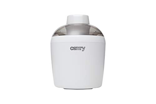 Camry CR-4481 CR4481 Heladera Eléctrica Casera, para Hacer, Frutas, Yoghurt Helado, Automática, 0,7L, 90W, 90 W, 0.7 litros, 0 Decibelios, blanco