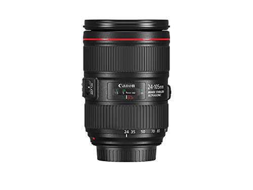 Canon EF 24-105mm f/4L IS II USM - Objetivo Canon EF 24-105mm f/4L IS II USM, Negro