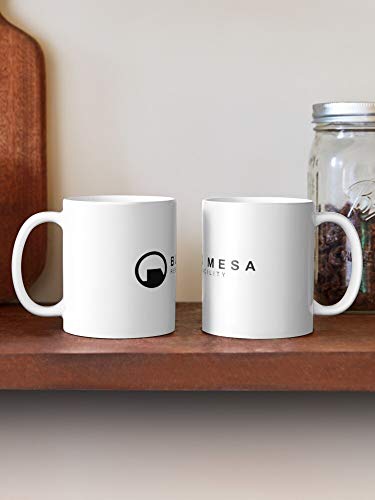 CARACOLNATURAL Mesa Black Research Facility Mug Best For Otaku and The Rest of The World 2020 Eat Food Bite John Best - Taza de café de cerámica Blanca, 11 onzas, Onza