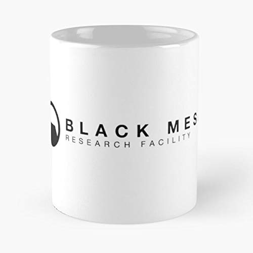 CARACOLNATURAL Mesa Black Research Facility Mug Best For Otaku and The Rest of The World 2020 Eat Food Bite John Best - Taza de café de cerámica Blanca, 11 onzas, Onza