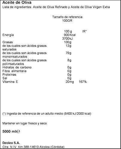 Carbonell, Aceite de oliva - 5 l.