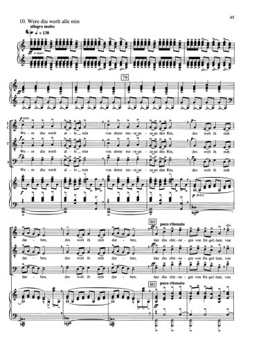 Carmina Burana Vocal Score: Cantiones Profanae