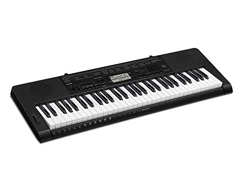 Casio CTK-3500 - Teclado digital, 61 teclas sensibles, estilo piano, Negro