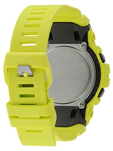 Casio Reloj Digital para Hombre de Cuarzo con Correa en Resina GBA-800-9AER, Amarillo Neón