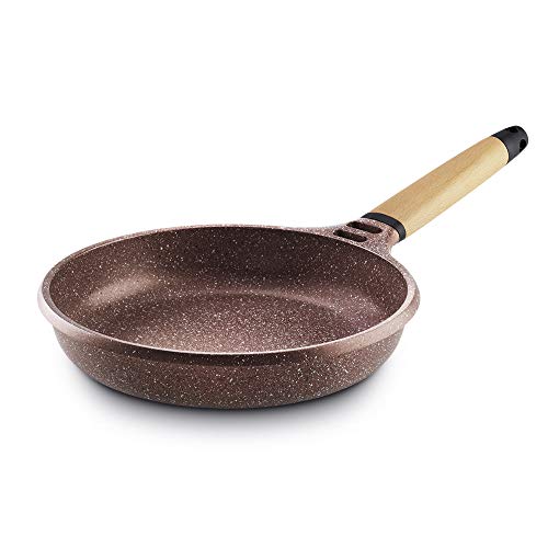 Castey - Sartén Inducción Terracota Mango Cedro 20Cm