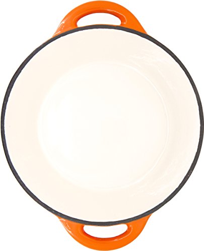 Cazuela de Hierro Fundido 26 cm (Naranja)