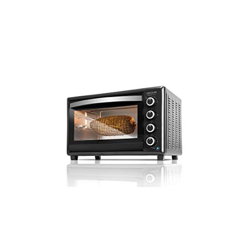 Cecotec Bake&Toast 790 - Horno Conveccion Sobremesa, Capacidad de 46 litros, 2000 W, 12 Modos, Temperatura hasta 230ºC y Tiempo hasta 60 Minutos, Incluye Accesorio Rustidor con pinzas