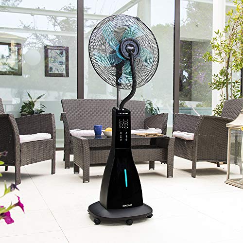 Cecotec Nebulizador de Pie EnergySilence 690 Freshessence. Mando a Distancia, Potente, Oscilante, Silencioso, 3 Velocidades, 3L, Temporizador 7,5h, Pantalla LCD, Motor de Cobre, 90W