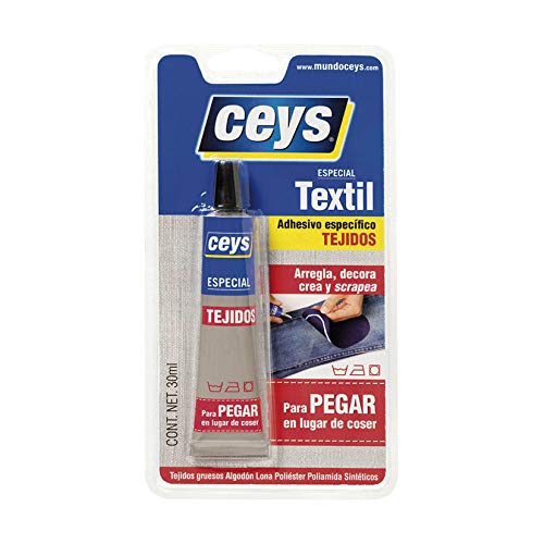 ceys 501024 PEGAMENTO TEXTIL TEXTILCEYS BLISTER 30 ml