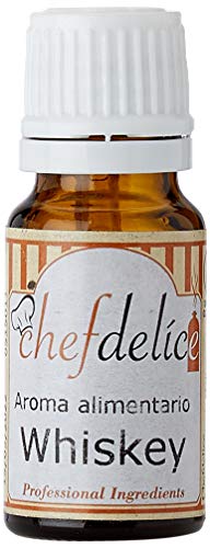 Chefdelice Chefdelice Aroma Concentrado Para Glaseados, Helados, Horneados Y Cremas Sabor Whiskey, 10Ml Chefdelice 21 g