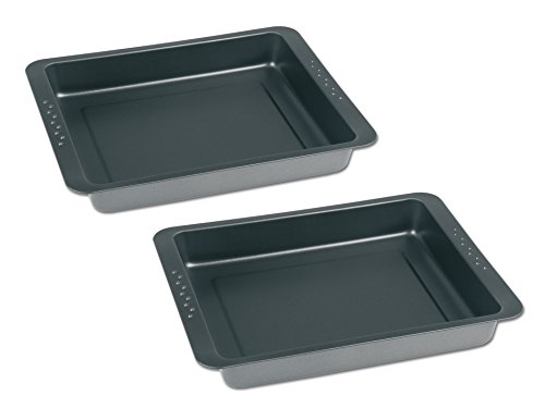 CHG 9878-41 - Bandeja para Horno (2 Piezas, con surcos para el Cierre), Color Negro