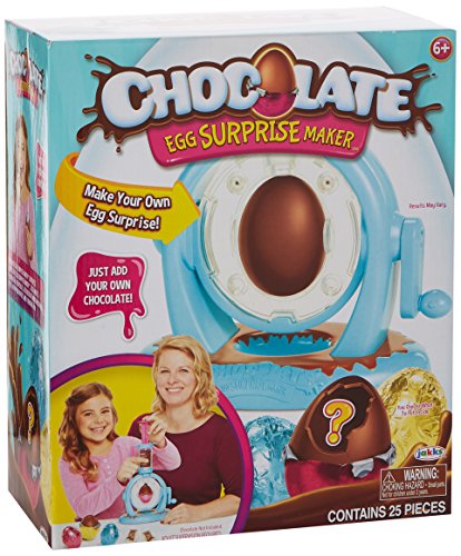 Chocolate Egg Surprise Huevo DE Chocolate, Multicolor, Talla única (Jakks Pacific 64719-EU)