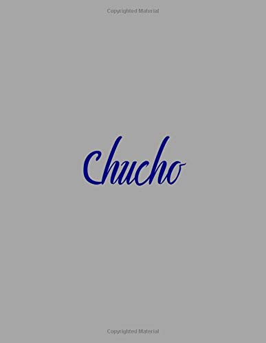 Chucho: notebook with the name on the cover, elegant, discreet, official notebook for notes, dot grid notebook,