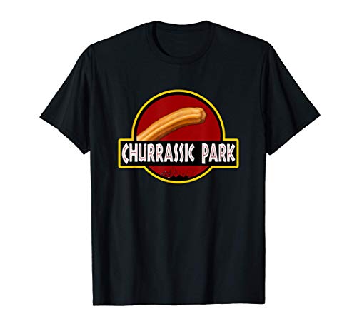 Churro Churrassic Park Chistoso Graciosa Regalo Camiseta