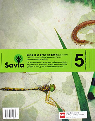 Ciencias de la naturaleza. 5 Primaria. Savia. Madrid [LOMCE] - 9788467574265