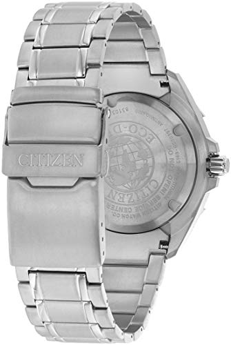 Citizen Reloj Analógico para Hombre de Cuarzo con Correa en Titanio BN0201-88L