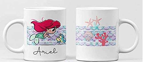 Clapper Taza Ariel. Taza Princesa Disney. La Sirenita