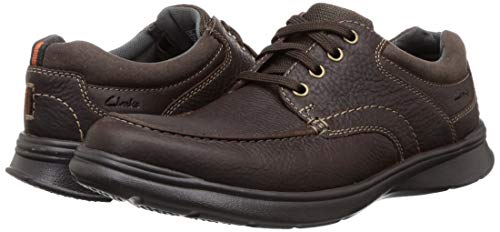 Clarks Cotrell Edge, Zapatos de Cordones Derby para Hombre, Marrón (Brown Oily), 47 EU