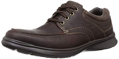 Clarks Cotrell Edge, Zapatos de Cordones Derby para Hombre, Marrón (Brown Oily), 47 EU