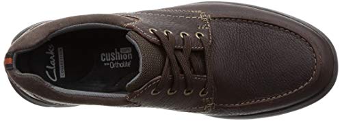 Clarks Cotrell Edge, Zapatos de Cordones Derby para Hombre, Marrón (Brown Oily), 47 EU