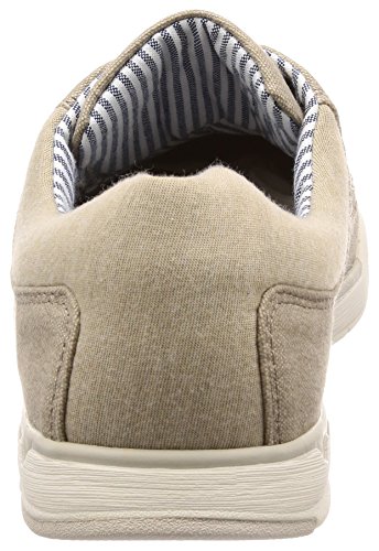 Clarks Step Isle Lace, Zapatos de Cordones Derby para Hombre, Beige (Sand Canvas -), 42 EU