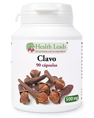 Clavo 500mg x 90 Cápsulas de gelatina (no estearato de magnesio)