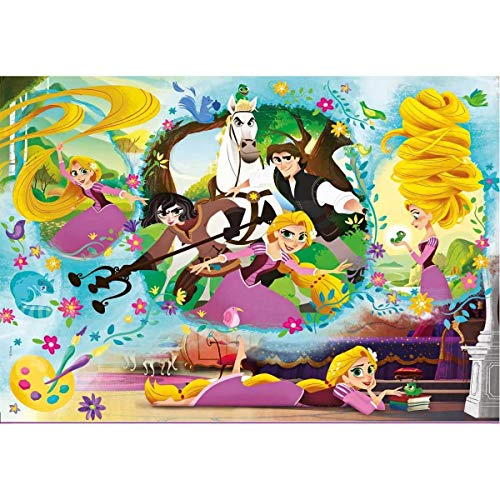 Clementoni- Puzzle 104 Piezas Princess- Rapunzel, única (27084.2)