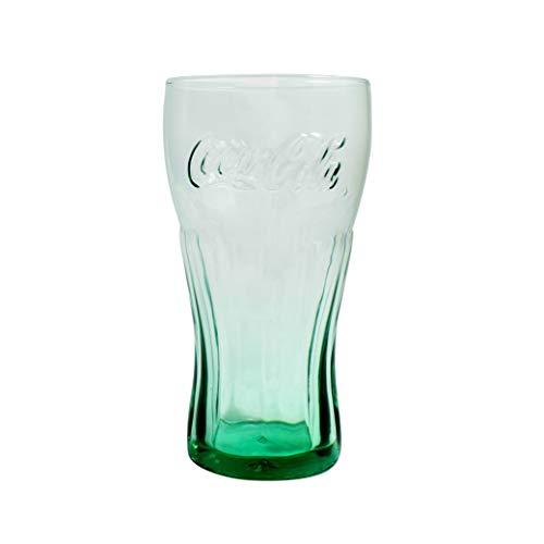 Coca Cola verde gafas 16 oz/460 ml – juego de 4 | gafas de Coca Cola