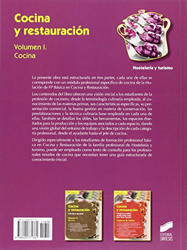 Cocina y restauración. Volumen 1: Cocina (edición revisada y actualizada): 8 (Hostelería y Turismo)