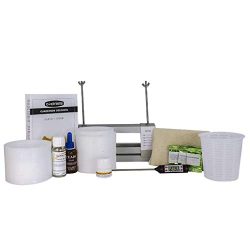 Cocinista Kit para Hacer Queso y Yogur de Luxe