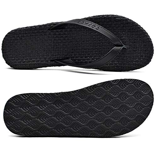 COFACE Chanclas para Mujer,Chancletas de Playa, Sandalias de Dedo, Antideslizantes Flip-Flop Verano Zapatos de Mujeres 39