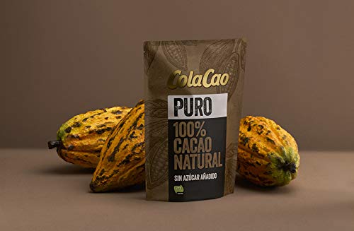 ColaCao Puro:100% Cacao Natural y Sin Aditivos - 250g