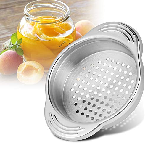 Colador de latas de Alimentos, exprimidor de Aceite de latas de atún de Acero Inoxidable 304 Saludable, para el hogar, Cocina, Drenaje, Agua, Restaurante