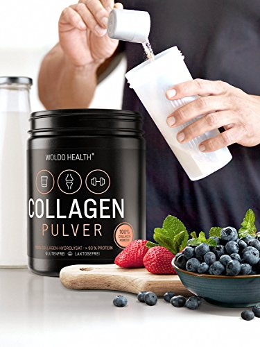 Colágeno Bovino Polvo Hidrolizado 100% Proteína - 500g Colágeno de vacuno