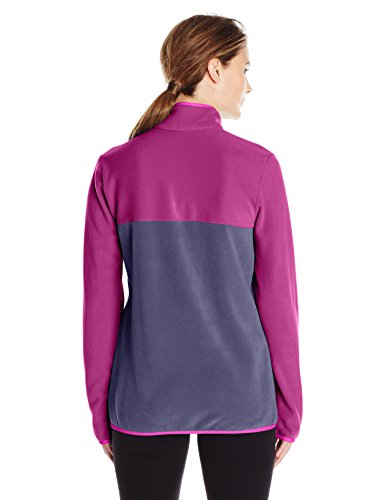 Columbia Mountain Side Pull Over, Mujer, color Frambuesa oscura, NOCTURNAL, tamaño extra-small