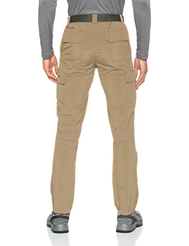 Columbia Silver Ridge II Pantalones Cargo, Hombre, Beige (Tusk), W34/L32