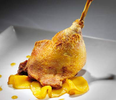 Confit de Pato | Muslos de Pato Confitados Malvasía| Lata Circular 10 unidades