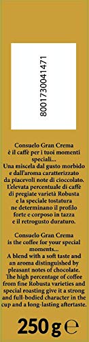 Consuelo Gran Crema - Café molido italiano - 2 x 250g